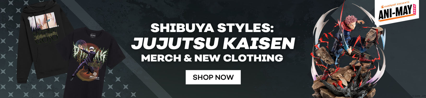  Shibuya Styles: Jujutsu Kaisen Merch & New Clothing - Shop Now